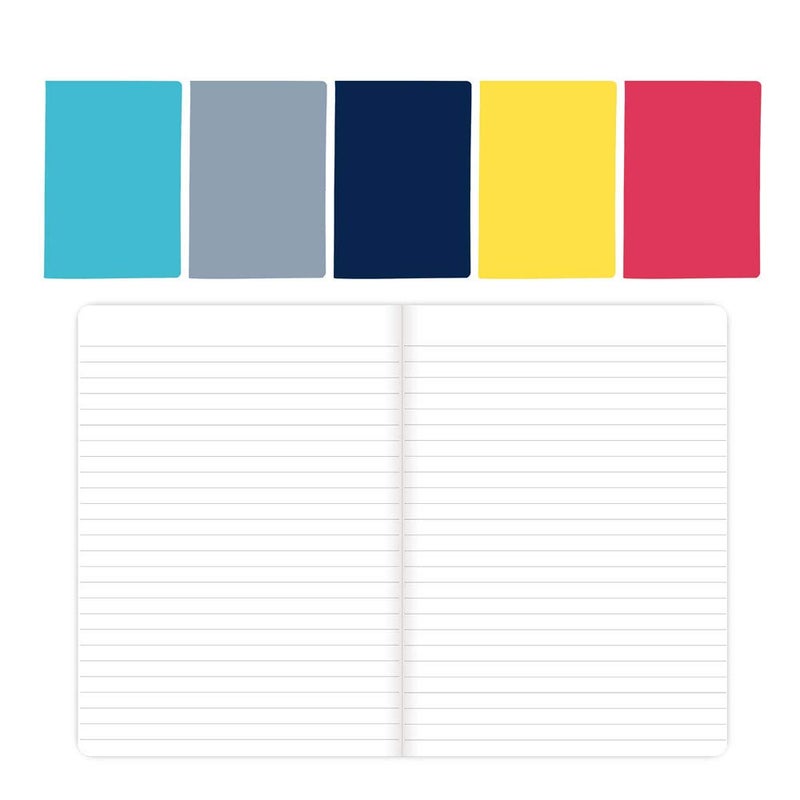 Rediform Blueline 5 Notebooks Pack, assorted - Image 2